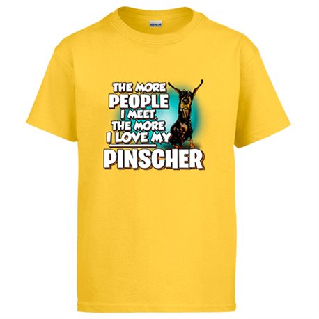 Camiseta I love my Pinscher raza perro