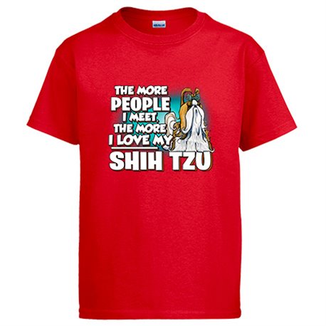 Camiseta I love my Shih Tzu raza perro