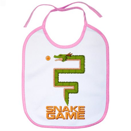 Babero parodia Shenron del juego clásico de la serpiente retro gamer