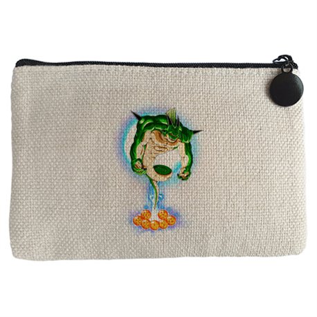Monedero ilustración Shenron concediendo deseos