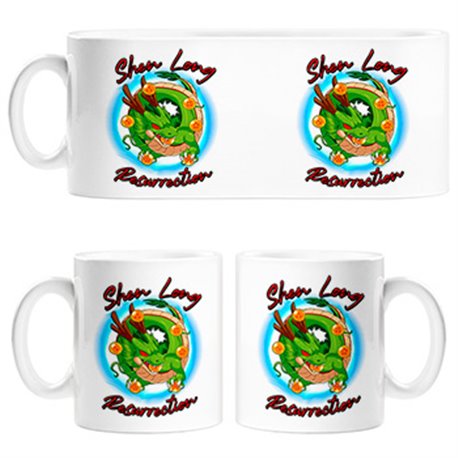 Taza parodia Shenron Shen Long
