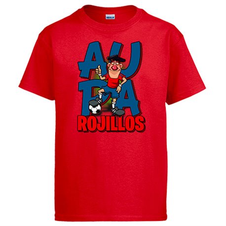 Camiseta parodia de los rojillos la mascota del fútbol de Pamplona