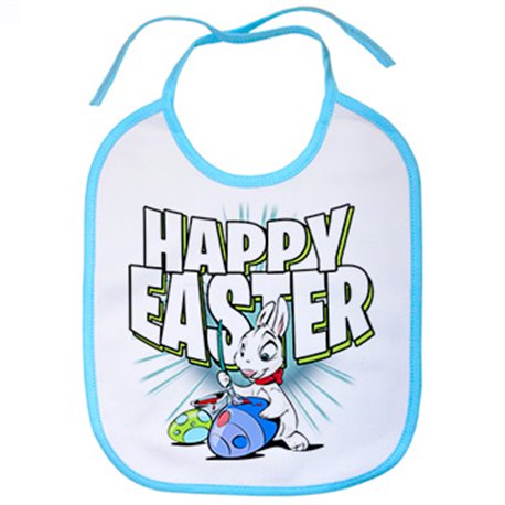 Babero Happy Easter feliz huevo de páscua