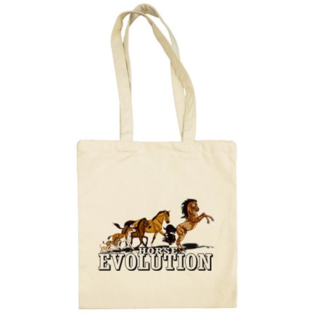 Bolsa de tela horse evolution caballos