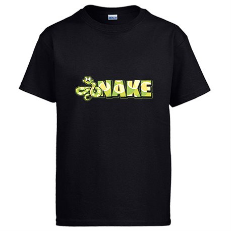 Camiseta dibujo de serpiente snake