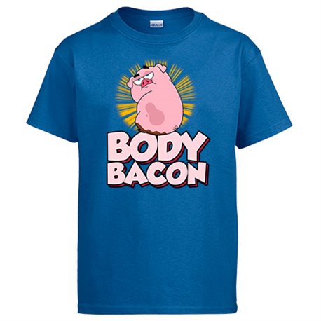 Camiseta divertido body bacon