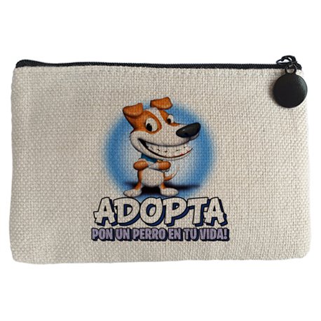 Monedero adopta por un perro en tu vida