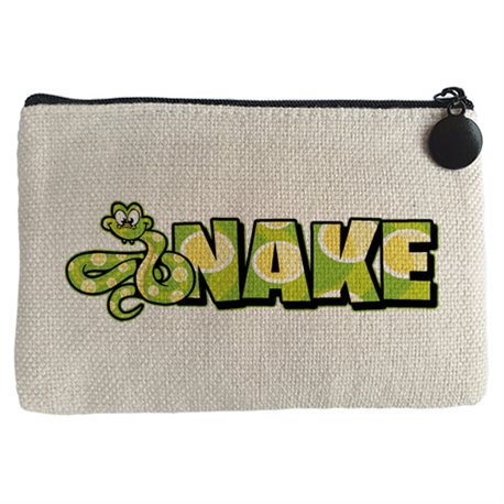 Monedero dibujo de serpiente snake