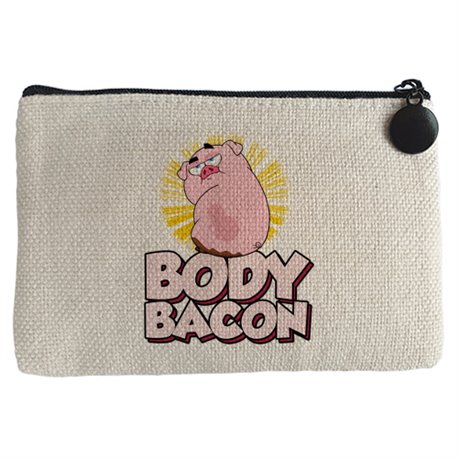 Monedero divertido body bacon