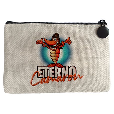 Monedero ilustración parodia divertida eterno camarón el crutáceo