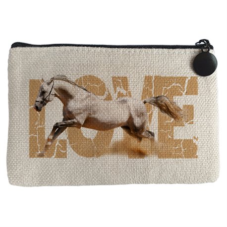 Monedero Love Horses me gustan los caballos