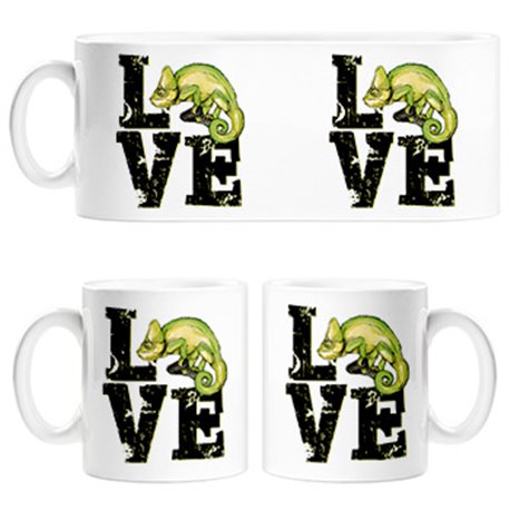 Taza Love Camaleón