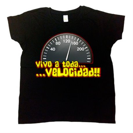 Camiseta bebé Vivo a toda velocidad