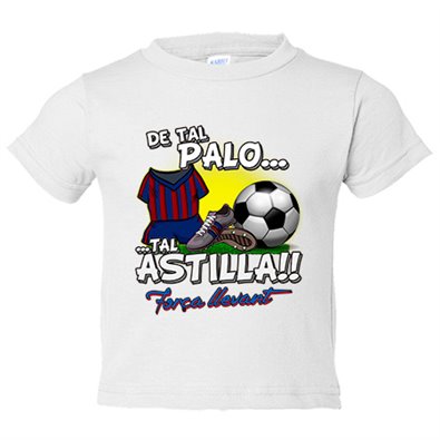Camiseta niño De tal palo tal astilla Levante fútbol