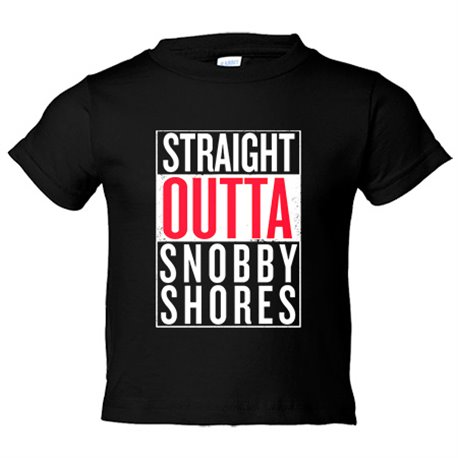 Camiseta niño Straight Outta Snobby Shores