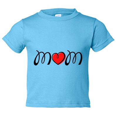 Camiseta niño Mom Love amor de madre