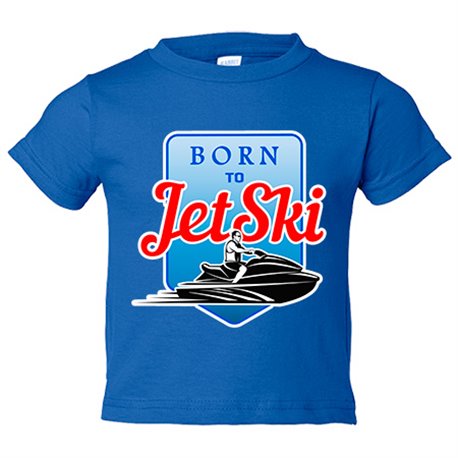 Camiseta bebé Born To Be Jet Ski