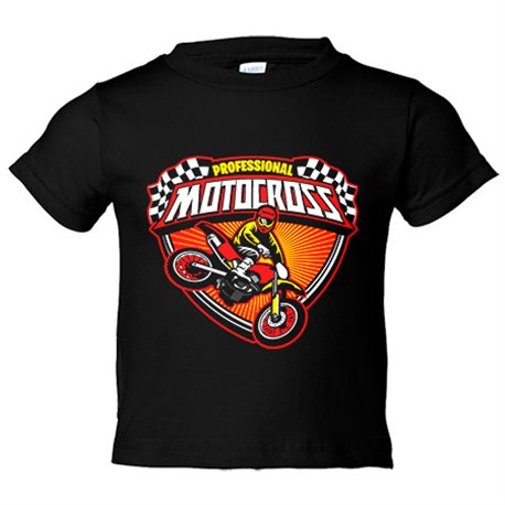 Camiseta niño Motocross Professional