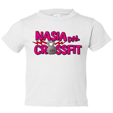 Camiseta bebé Nacida para el Crossfit
