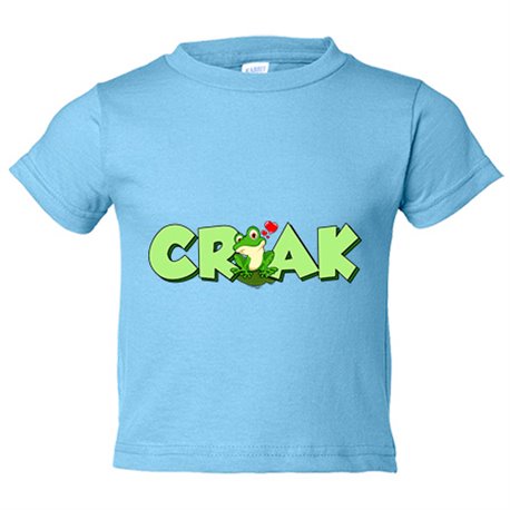 Camiseta bebé dibujo divertido amor de una rana