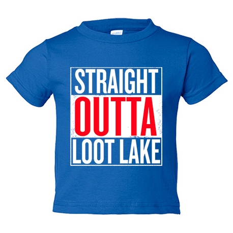 Camiseta bebé Straight Outta Loot Lake