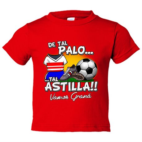 Camiseta bebé de tal palo tal astilla de Granada para aficionado al fútbol