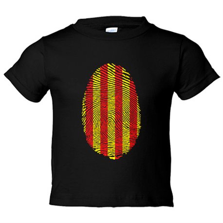 Camiseta bebé impremta ADN català