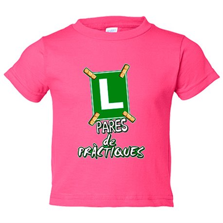Camiseta bebé Pares de pràctiques