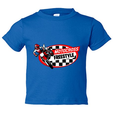 Camiseta bebé Motocross Freestyle Racing carrera