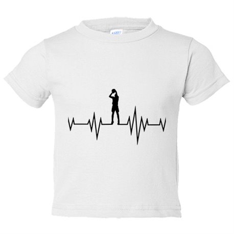 Camiseta bebé el baloncesto me da vida I Love This Game