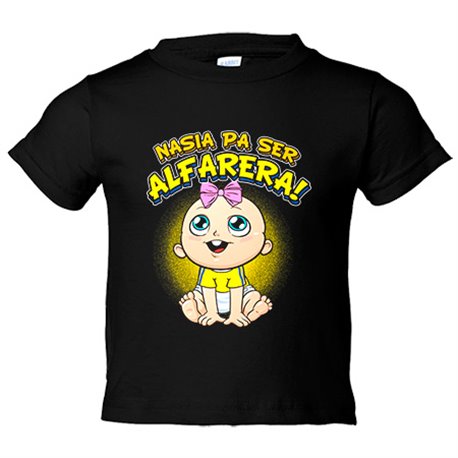 Camiseta niño nacida para ser Alfarera Alcorcón fútbol