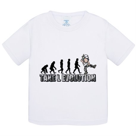 Camiseta niño parodia Take L Evolution