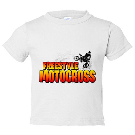 Camiseta bebé Motocross Freestyle