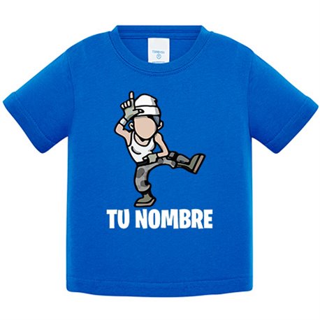 Camiseta niño parodia pose Take The L baile Loser personalizable con nombre