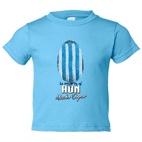 Camiseta bebé lo tengo en mi ADN futbolero de Depor