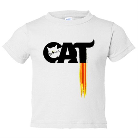 Camiseta bebé Gat Català Cat