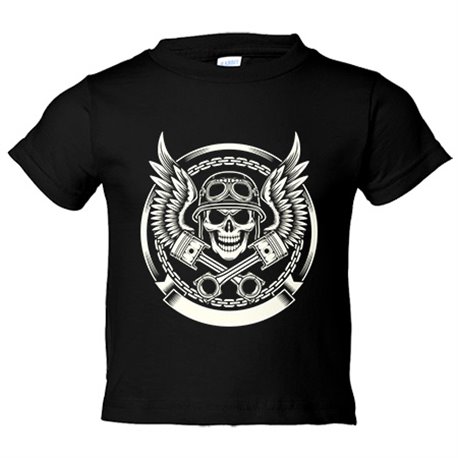 Camiseta bebé moteros Angel Of Death
