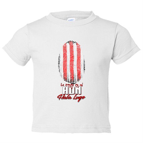 Camiseta bebé lo tengo en mi ADN futbolero de Lugo