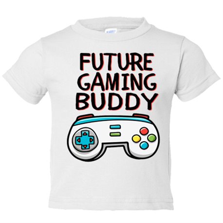 Camiseta bebé Future Gaming Buddy
