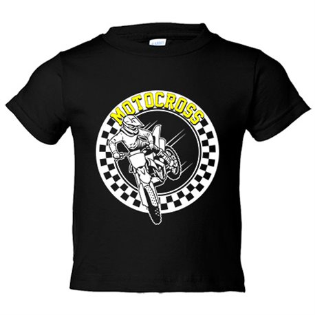 Camiseta niño Motocross carrera