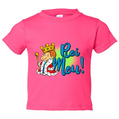 Camiseta niño Rei meu Camiseta niño Rei meu