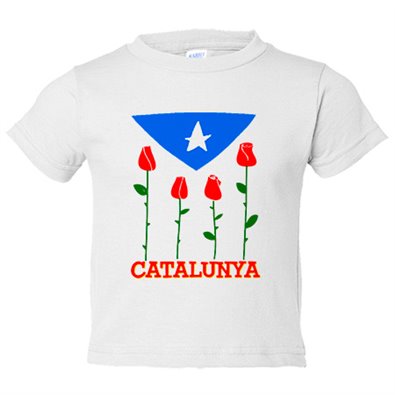 Camiseta bebé Senyera Catalunya Independència