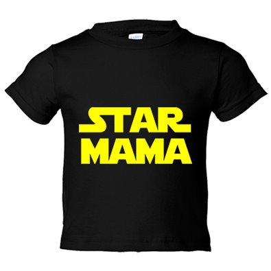 Camiseta niño Star Mama madre friki Star Wars