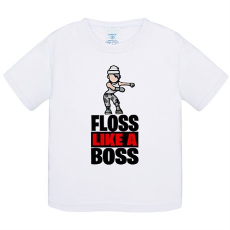 Camiseta niño parodia Floss Like A Boss