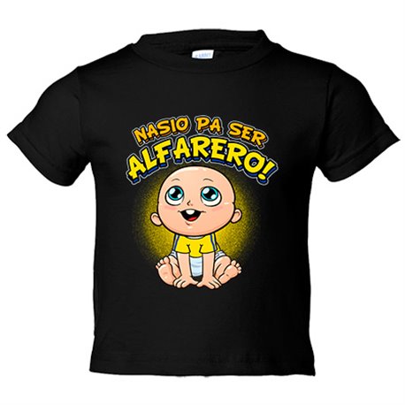 Camiseta niño nacido para ser Alfarero Alcorcón fútbol