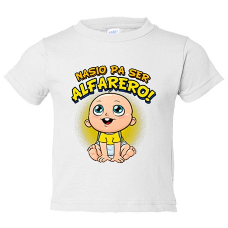 Camiseta niño nacido para ser Alfarero Alcorcón fútbol