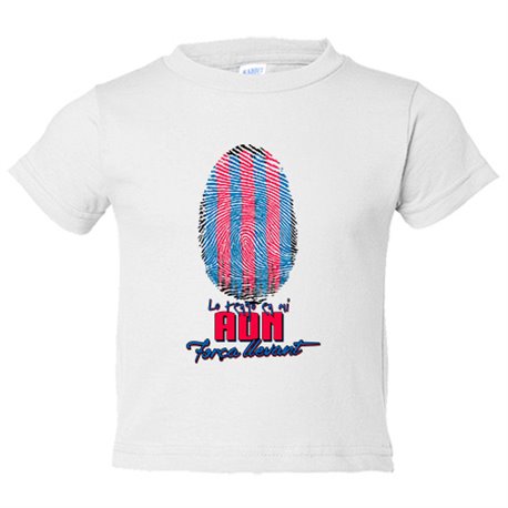 Camiseta bebé lo tengo en mi ADN futbolero de Levante