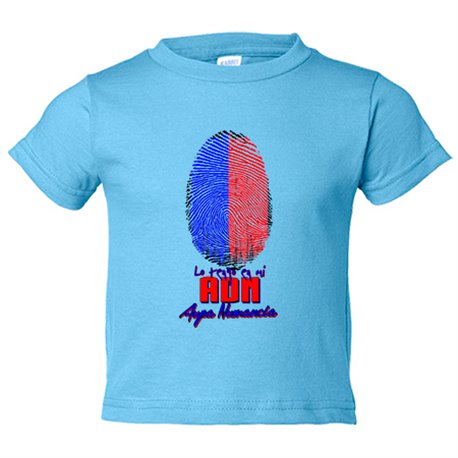 Camiseta bebé lo tengo en mi ADN futbolero de Numancia