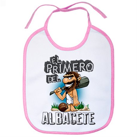 Babero frase el primero del Albacete para hincha de su equipo de fútbol