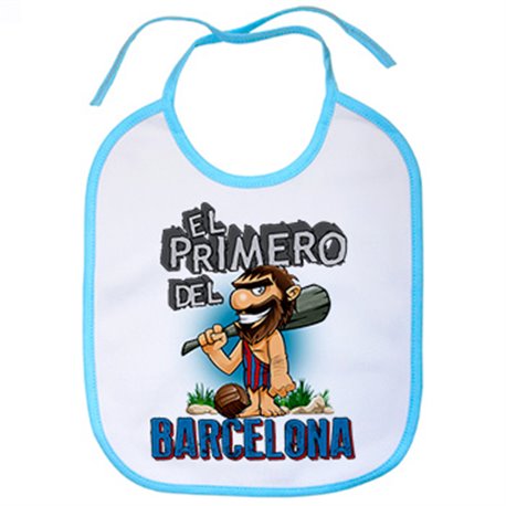 Babero frase el primero del Barcelona para hincha de su equipo de fútbol